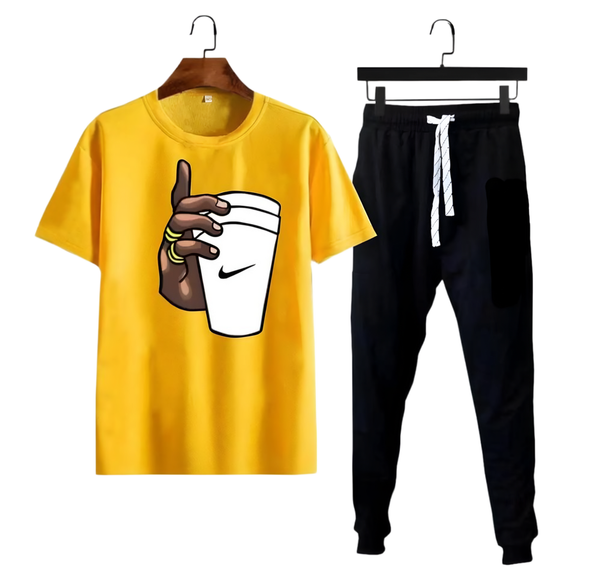 Coffee Cup Logo Track Suit